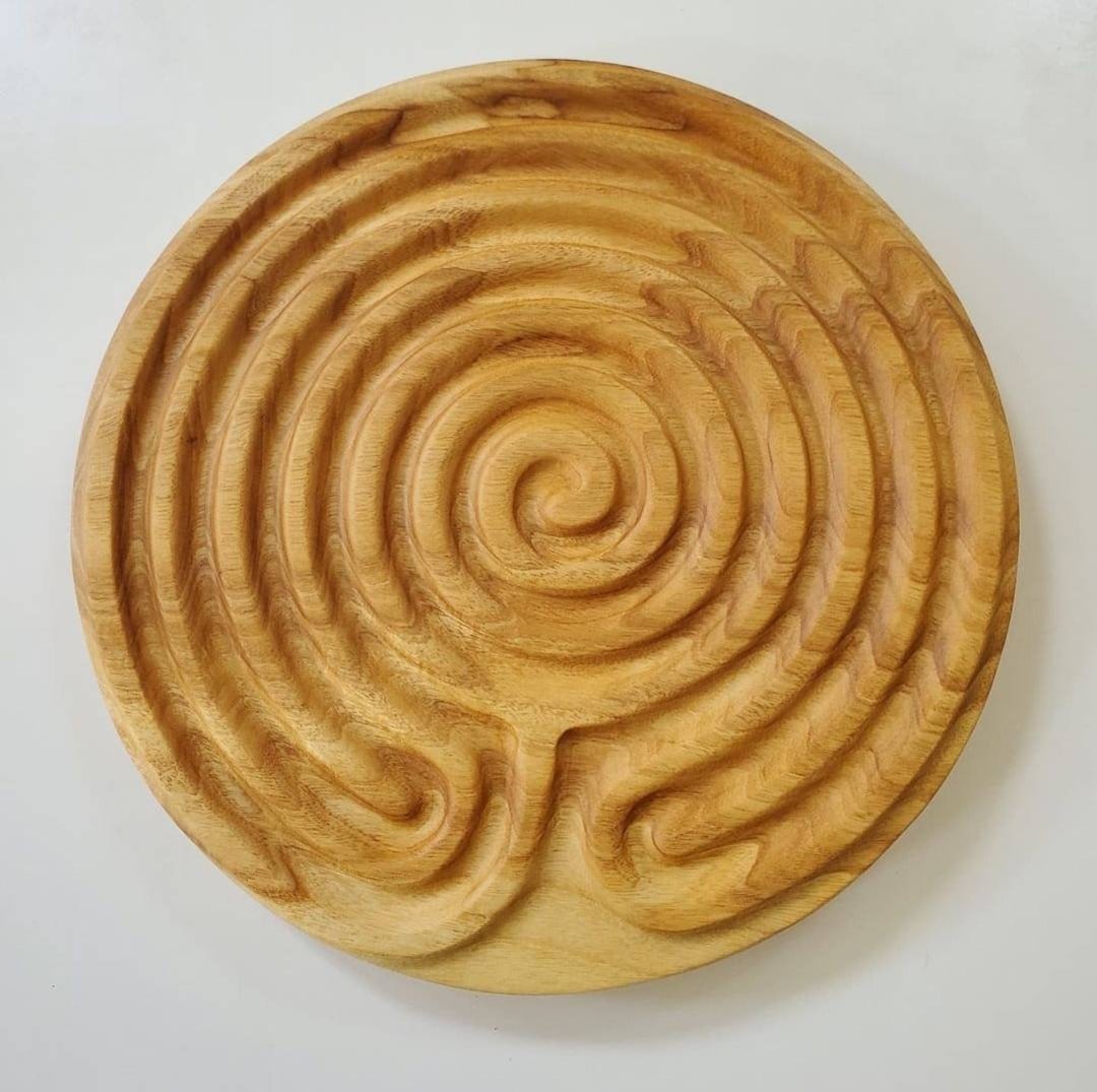 Finger Labyrinth, Spiral Maze, Meditative, Peacefulness, Montessori ...
