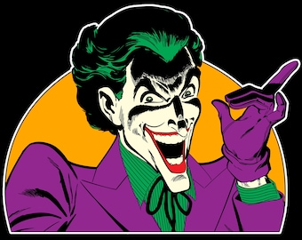Joker Milk Dud Ad Sticker