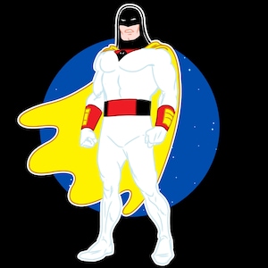 Space Ghost sticker