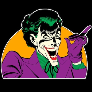 Joker Milk Dud Ad Sticker
