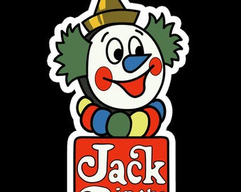 Jack in the box Sticker pack