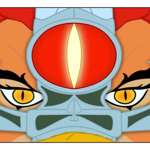 Thundercats Lion-o sword of omens print