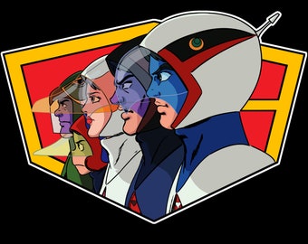 Battle of the Planets Sticker