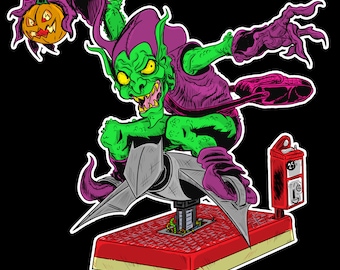Green Goblin sticker