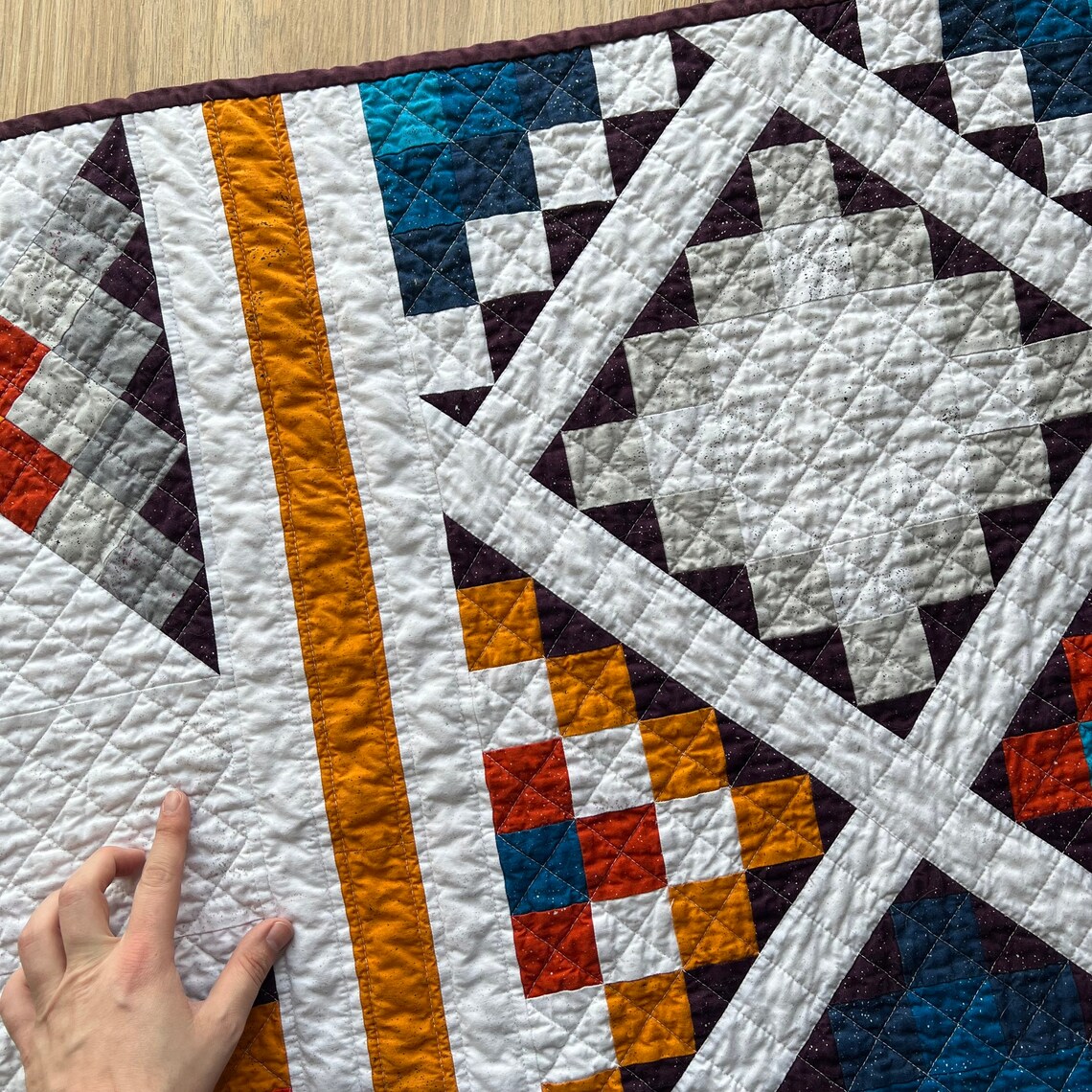 Dayspring Quilt Handmade by the Quilty Architect Etsy