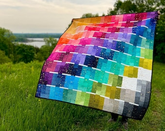 Glitch Mode | A Quilt Pattern by TheQuiltyArchitect