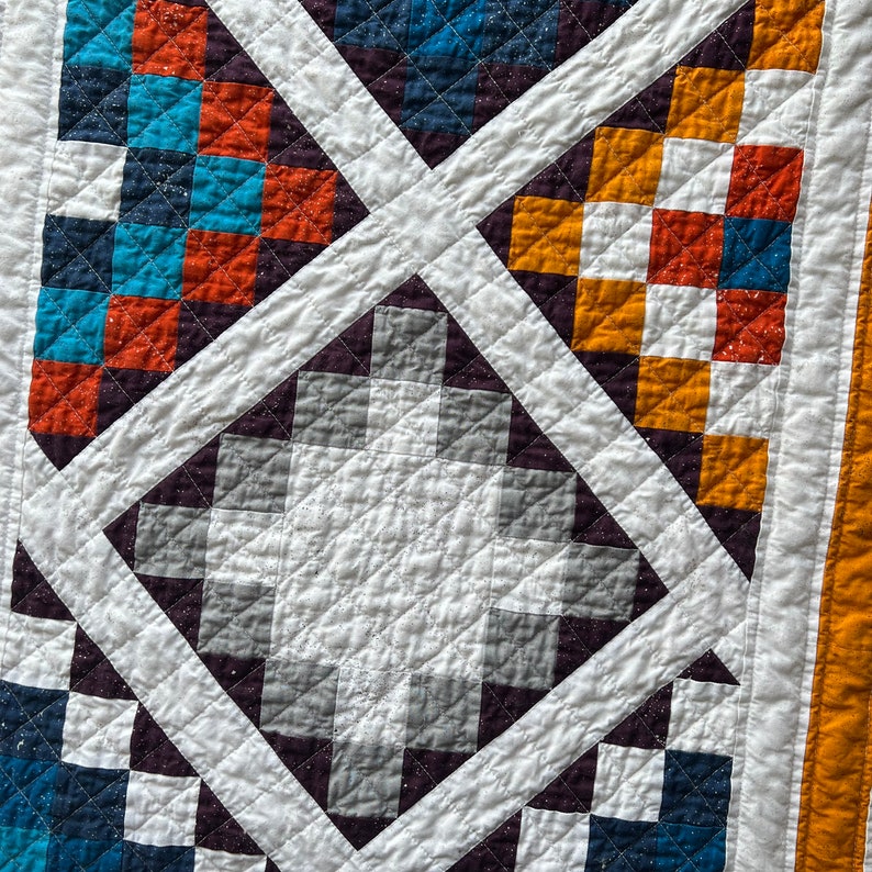 Dayspring Quilt Handmade by the Quilty Architect Etsy