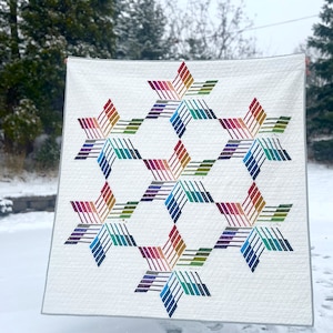 Zetus Lapetus A Quilt Pattern by TheQuiltyArchitect image 1