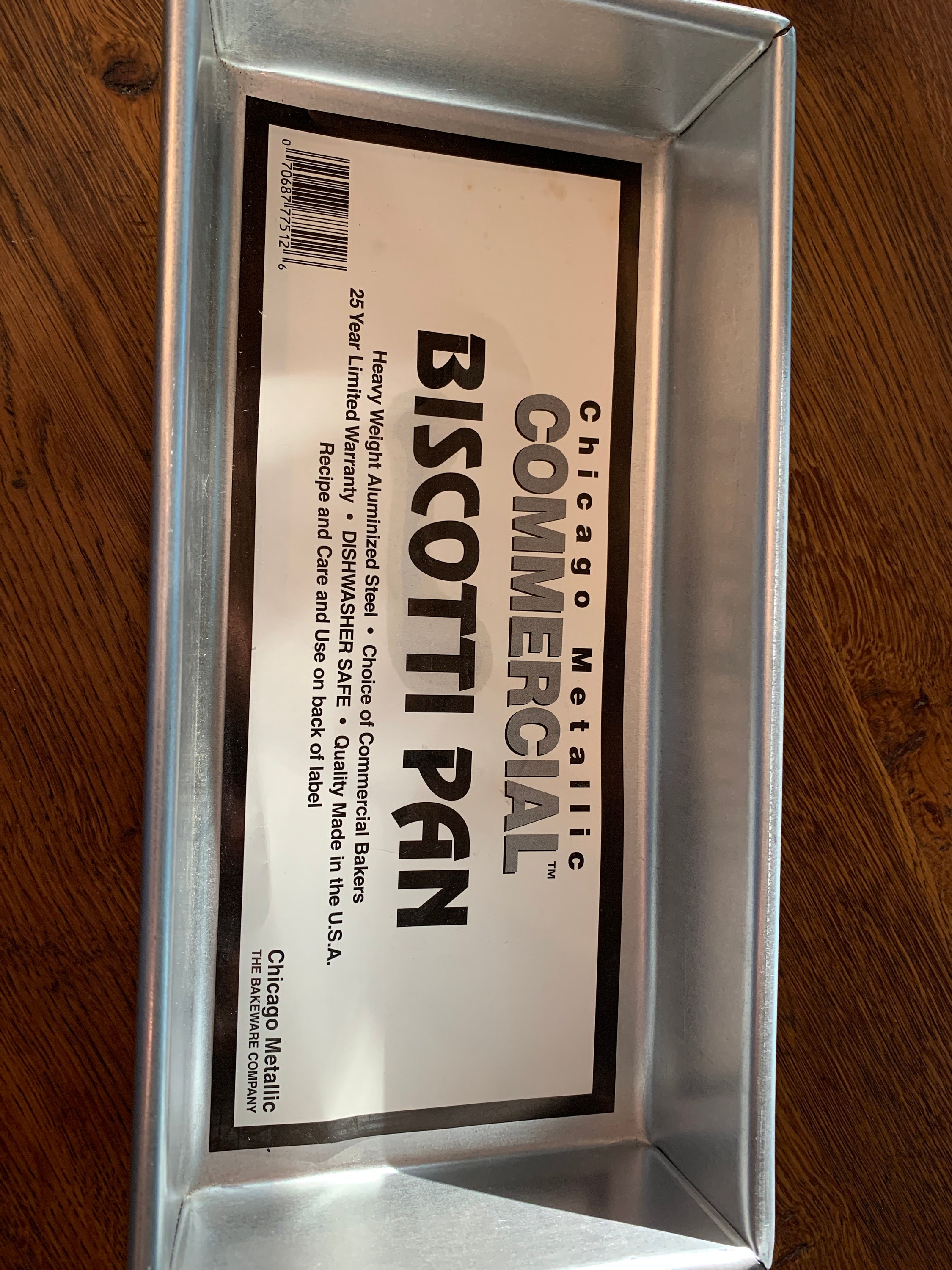 NEW Chicago Metallic Pan Bakeware Aluminized Steel Biscotti Baking