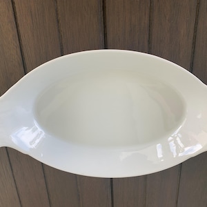 French Apilco oval serving dish#10