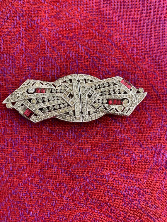 Brooch Coro Duette vintage - image 1