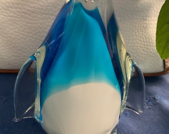 Murano glass penguin