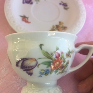 Espresso/demitasse cup and saucer