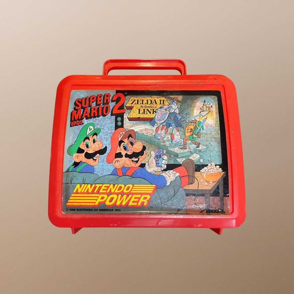 gereedschap hetzelfde Bijna dood Retro 1989 Super Mario Bros. 2 Lunchbox - Etsy België