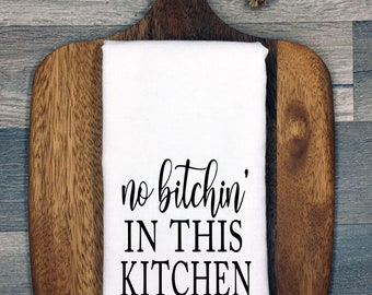 Funny Kitchen tea towels / Kitchen Gift / Humor kitchen tea towel / Flour sack towel / Christmas gift / Funny flour sack towel