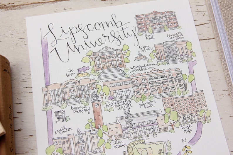 University Campus Map