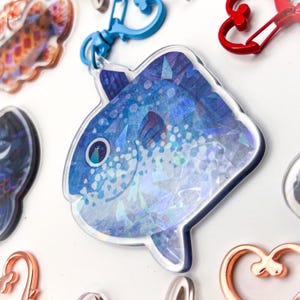 Sunfish Acrylic Charm Crossing