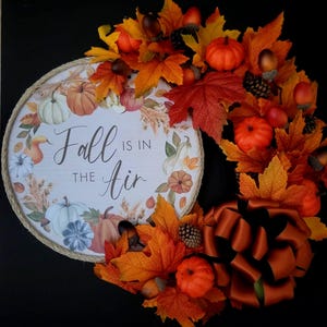 Hösten är i luften-kransen