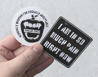 Chronische Schmerzen Sticker