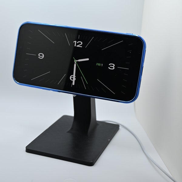 MagSafe iPhone Holder | Standby Mode Enabled | Landscape | Night Stand Organizer | Office Accessory | Tech Gift | Charging Dock