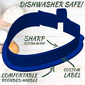 Custom 3D Printed Cookie Cutter - Create Your Own Design from Photos - Personalized Baking Tool - Dishwasher Safe