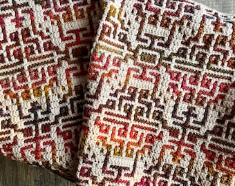 Mosaic crochet PATTERN, Abila overlay mosaic crochet, mosaic blanket pattern, crochet blanket, overlay mosaic pattern, beginner mosaic