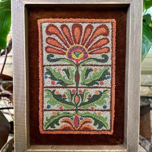 Autumn&#39;s Gift- Punch Needle Pattern (Instant PDF download)