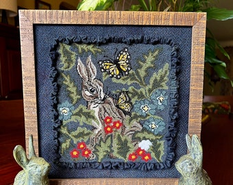 Hare with Friends- Punch Needle Pattern