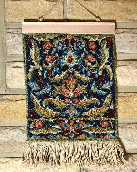 Punch needle tapestry deals