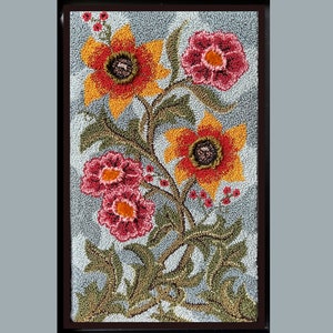 Autumn Sky- Punch Needle Pattern