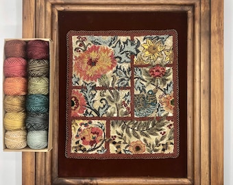 Views of Morris- Punch Needle Pattern