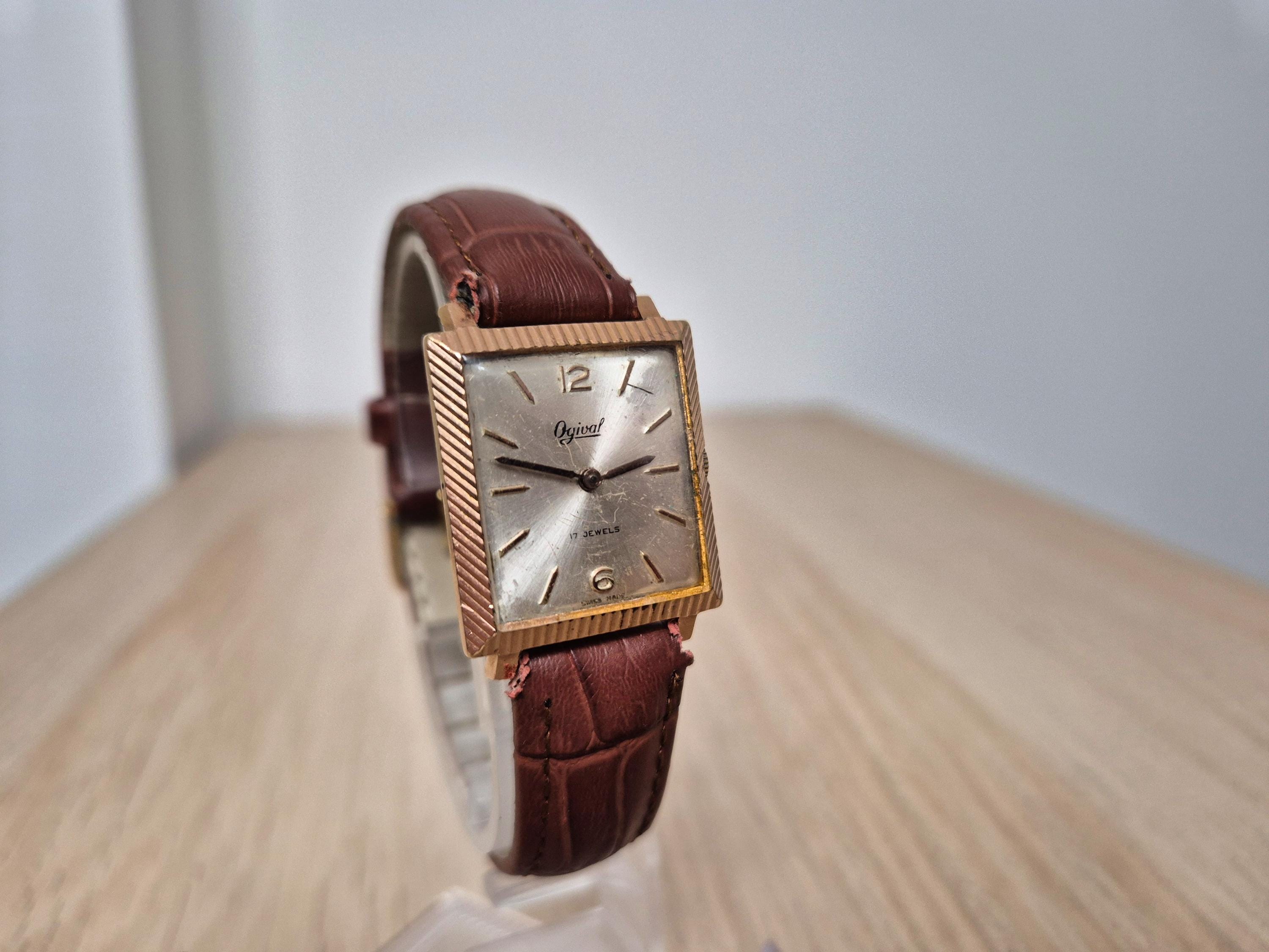 OGIVAL SAPPHIRE SWISS MADE 腕時計 Vintage Ogival Watch - Etsy