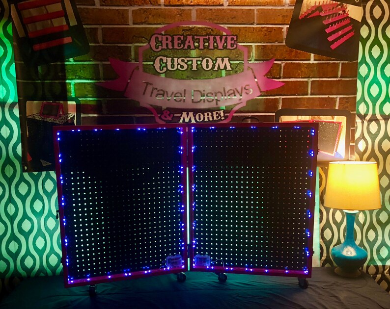 Large Folding Display WLED/'s Can be used for Paparazzi Jewelry! Wheels /& Carry Strap