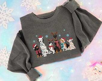 Christmas Dog Sweatshirt, Dog Owner Christmas Gift, Dog Christmas Sweatshirt, Christmas Sweater, Holiday Sweater, Christmas Shirt, Dog Gift