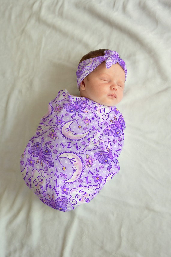Purple swaddle set sale