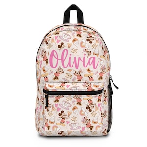 Sac à dos personnalisé disney, sac de rentrée pour filles, sac à dos pour tout-petits, cadeaux pour enfants, sac à dos pour fille, sac de garderie personnalisé
