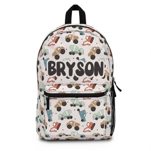 Construction de sac à dos personnalisée, sac de rentrée pour garçons, sac à dos pour tout-petits, cadeau pour enfants, sac à dos pour filles et garçons, sac de garderie personnalisé