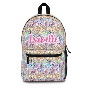 Sac à dos et boîte à lunch personnalisés pour filles, sac de rentrée pour filles, sac à dos pour tout-petits, cadeaux pour enfants, sac à dos pour filles, sac de garderie personnalisé