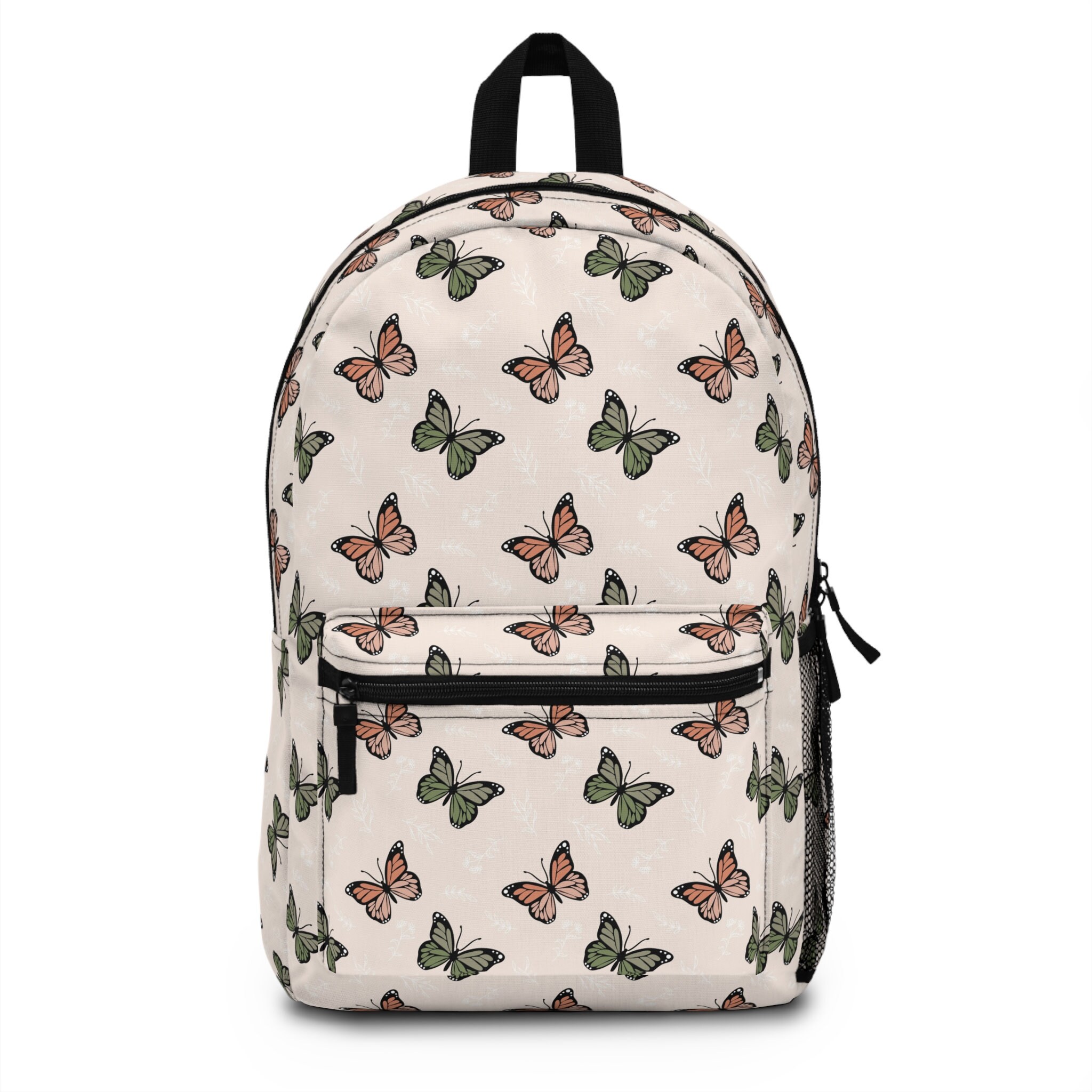 Personalized Backpack Boho Butterfly, Back to School Girls 