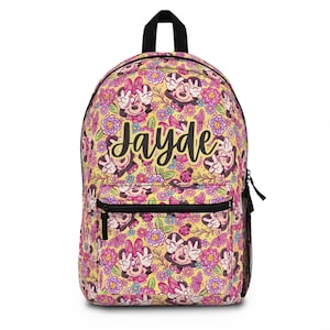 Sac à dos personnalisé disney, sac de rentrée pour filles, sac à dos pour tout-petits, cadeaux pour enfants, sac à dos pour fille, sac de garderie personnalisé