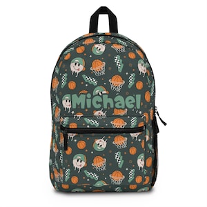 Sac à dos de basket-ball personnalisé, sac de retour à l'école pour garçons, sac à dos pour tout-petits, cadeaux pour enfants, sac à dos pour filles et garçons, sac de garderie personnalisé