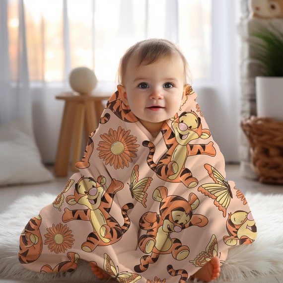 Tigger Winnie the Pooh Blanket Winnie the Pooh Baby Shower Gift Baby and Toddler Blanket Disney Nursery Decor Disney Gift Under 100 Etsy