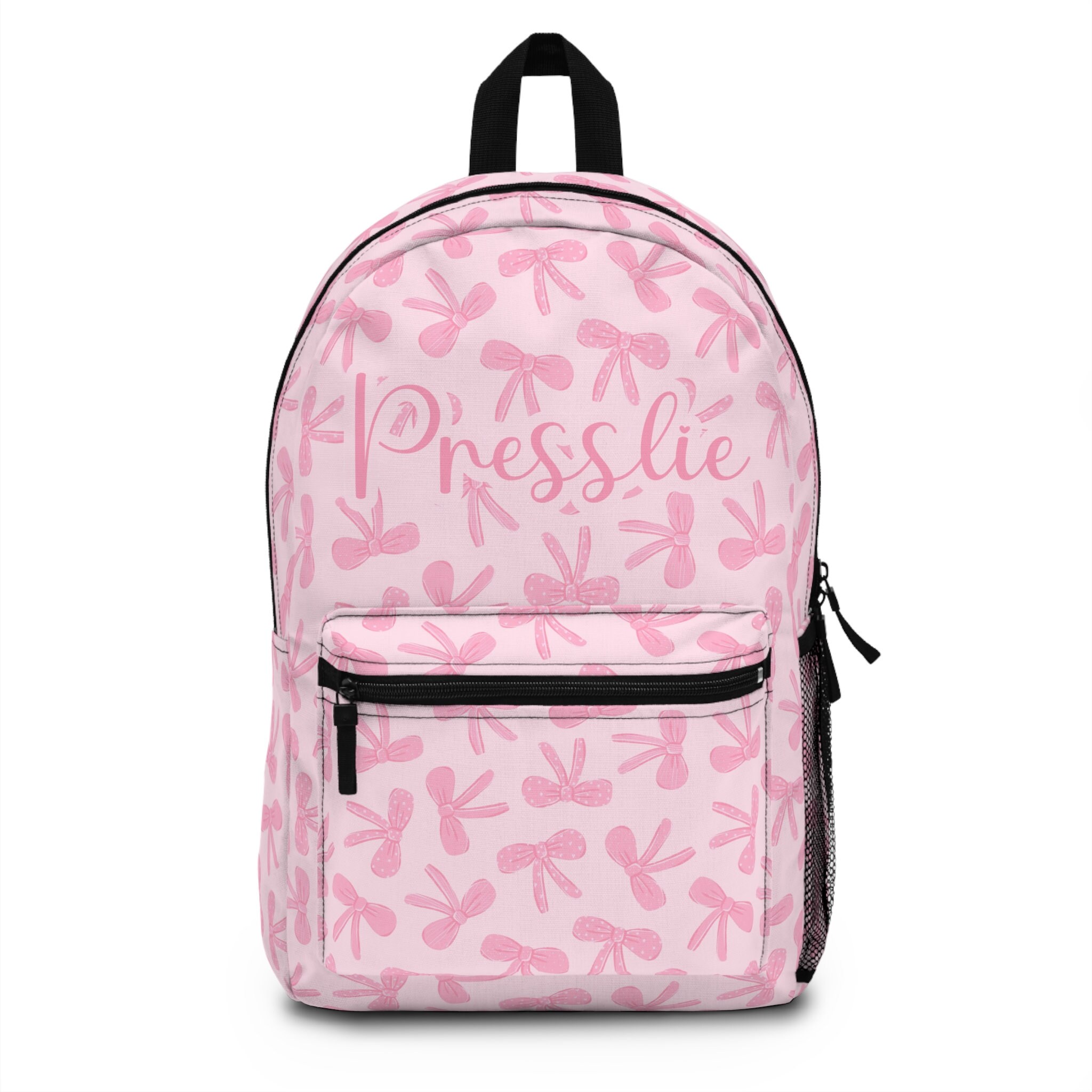 Personalized Kids Backpack - Custom Name School Bag With Adjustable Straps