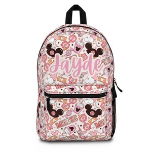 Sac à dos personnalisé disney, sac de rentrée pour filles, sac à dos pour tout-petits, cadeaux pour enfants, sac à dos pour fille, sac de garderie personnalisé