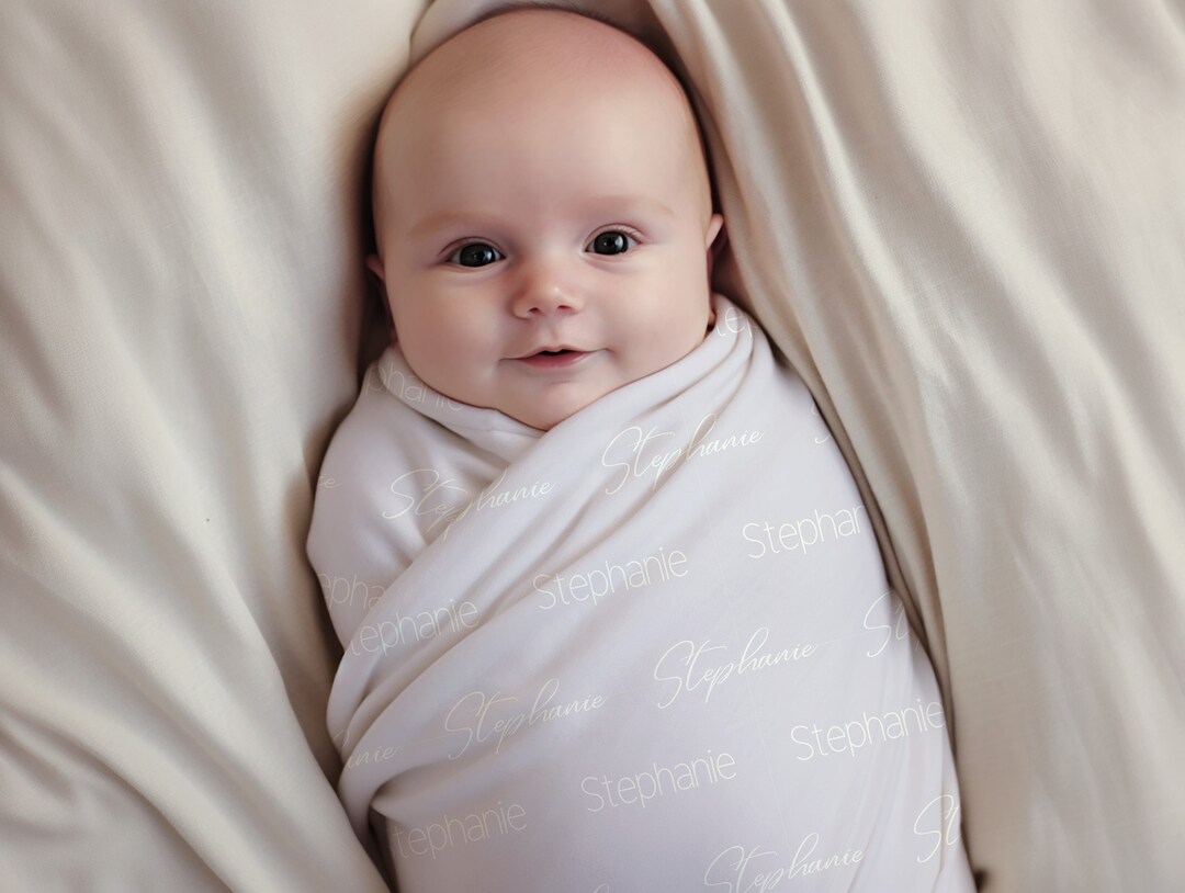 Personalize Baby Name Blanket Custom Baby Blanket New Baby Etsy