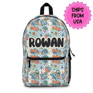 Personalized Backpack patch work, Back to school boys bag Kids toddler Backpack, Gifts for kids Girls and Boys Backpack, custom daycare bag