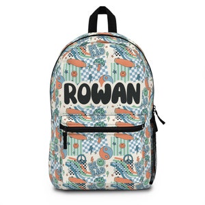 Patchwork de sac à dos personnalisé, sac de retour à l'école pour garçons, sac à dos pour tout-petits, cadeaux pour enfants, sac à dos pour filles et garçons, sac de garderie personnalisé
