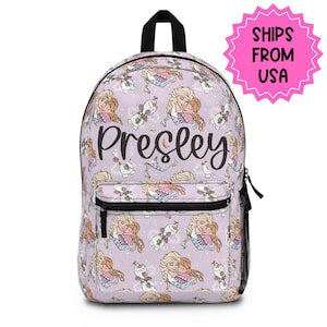 Personalized Backpack Frozen disney, Back to school girls bag Kids toddler Backpack, Gifts for kids Girls Backpack, custom daycare bag image 1
