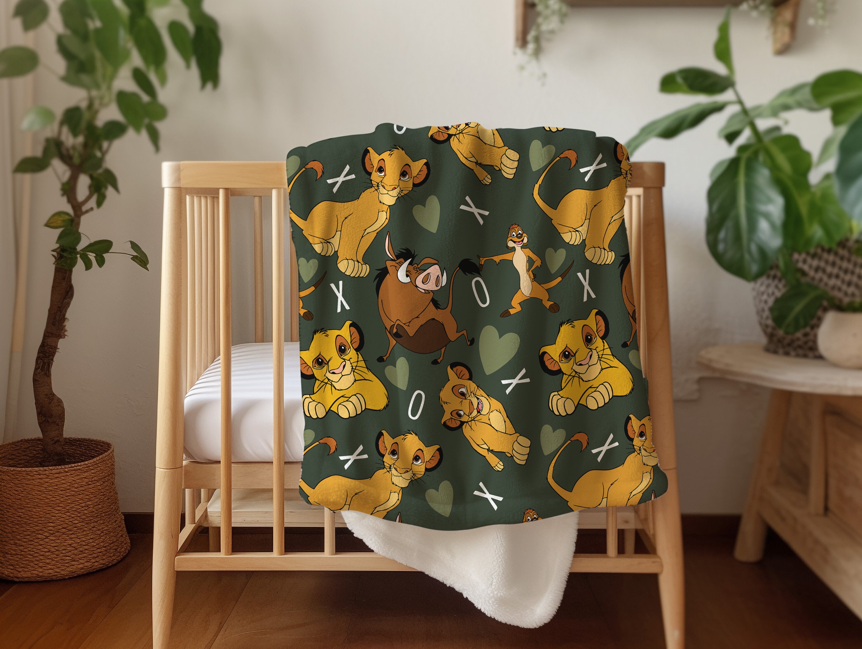 Custom Lion King Baby Blanket Etsy