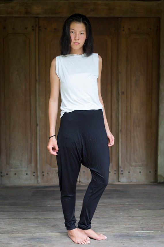 Seamless Bamboo Dance Eco Luxe Pants, 100% No Waste Line 